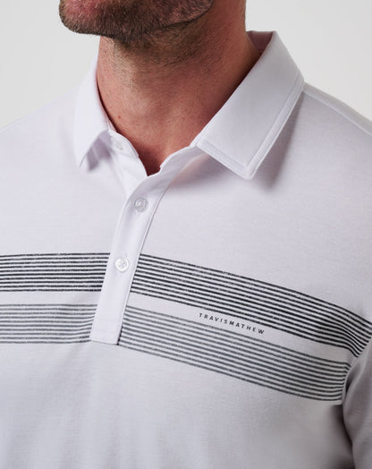San Diego Padres Top Recruit Polo White | Travis Mathew Best Price