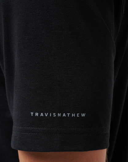 Arizona Diamondbacks Playoff Pitch Polo Black | Travis Mathew Discount