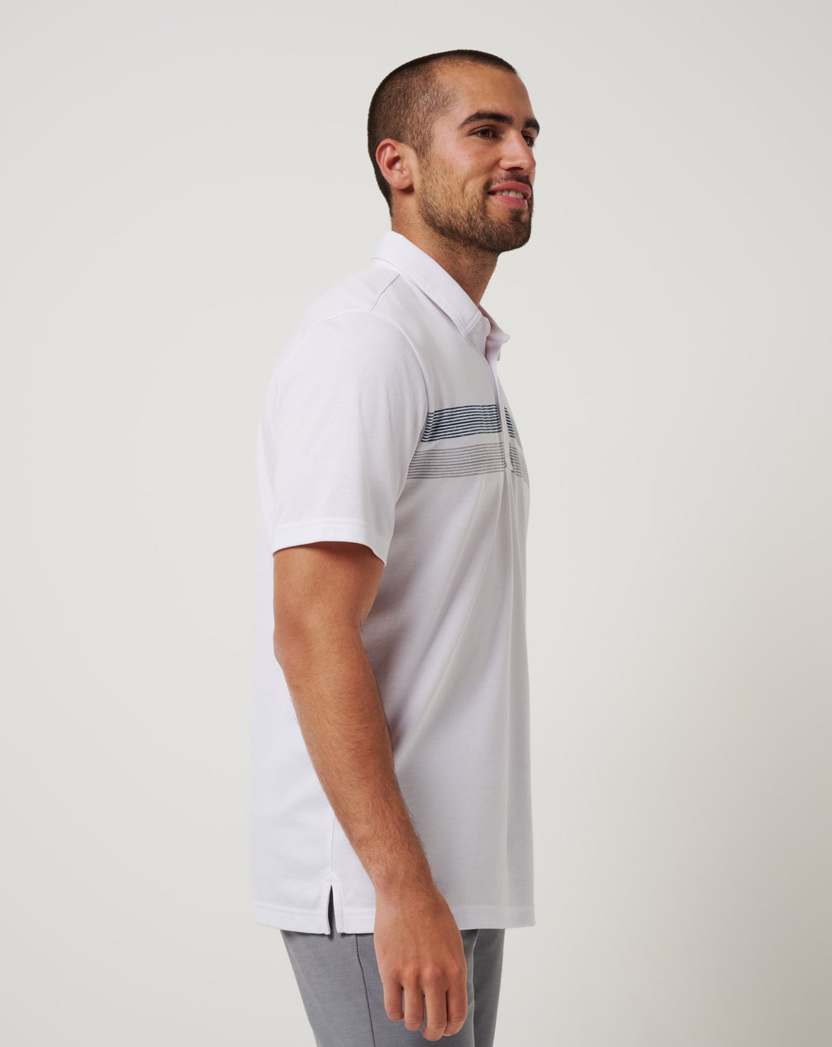 Los Angeles Angels Top Recruit Polo White | Travis Mathew Customer Favorite