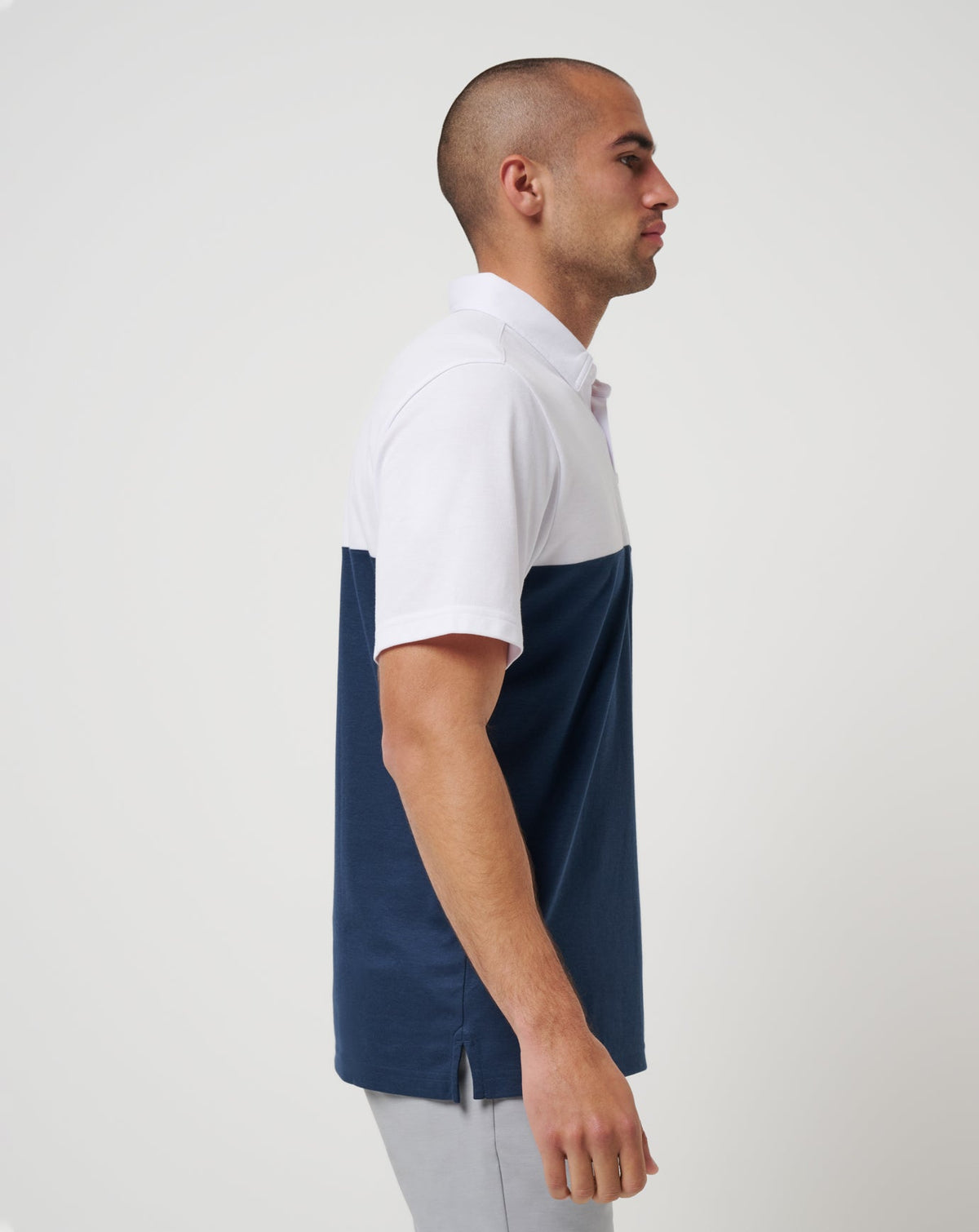 New York Yankees Home Run Leader Polo White/Navy | Travis Mathew New