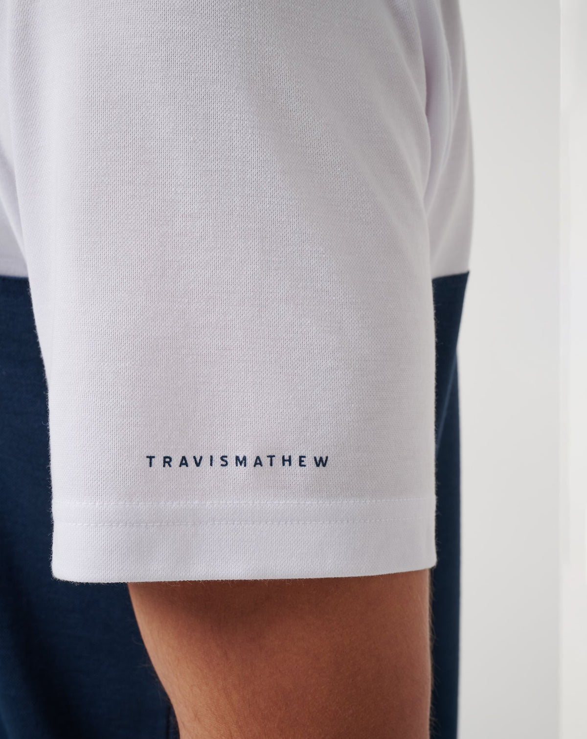 New York Yankees Home Run Leader Polo White/Navy | Travis Mathew New