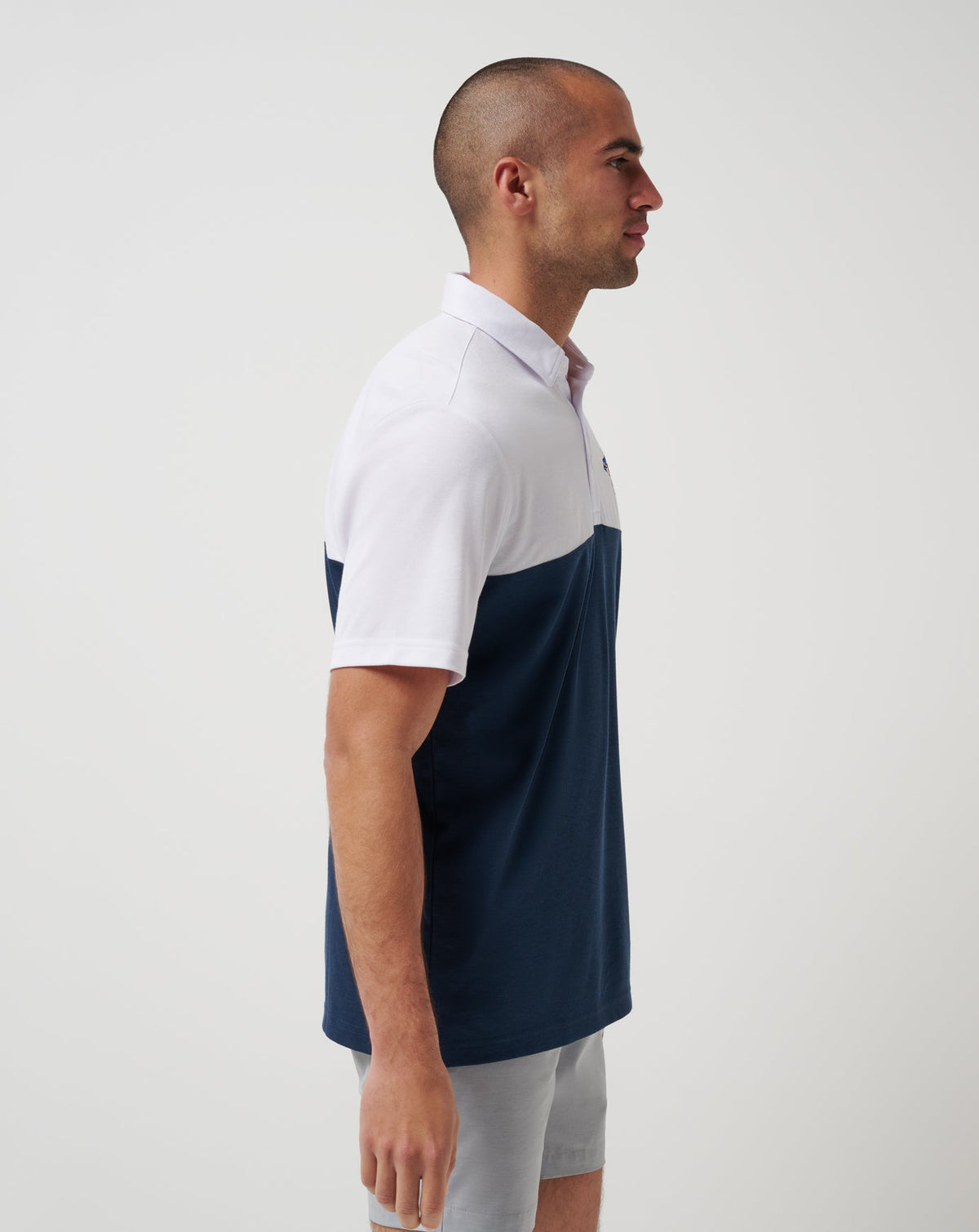 Toronto Blue Jays Home Run Leader Polo White/Navy | Travis Mathew Best Price