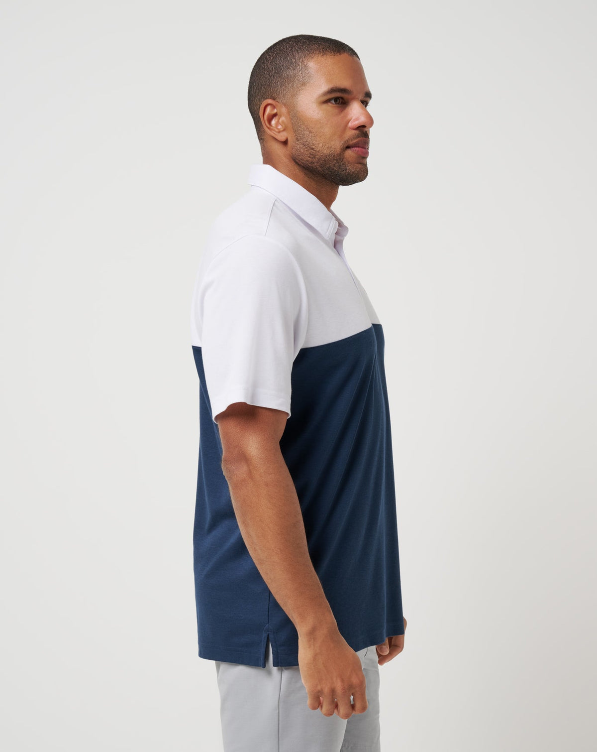Minnesota Twins Home Run Leader Polo White/Navy | Travis Mathew Great Value