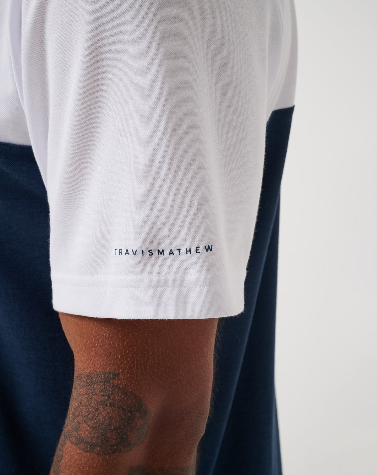 Minnesota Twins Home Run Leader Polo White/Navy | Travis Mathew Great Value