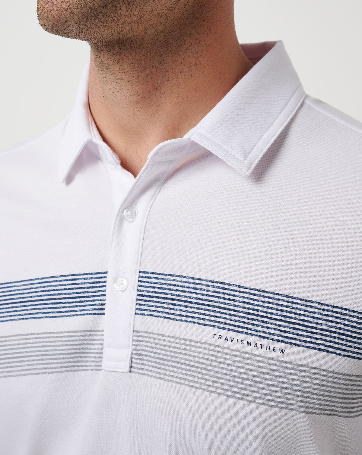 Minnesota Twins Top Recruit Polo White | Travis Mathew Smart Buy