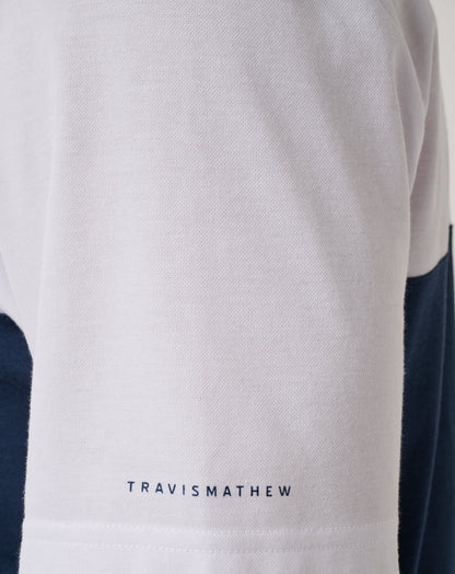 Washington Nationls Home Run Leader Polo White/Navy | Travis Mathew Top Pick