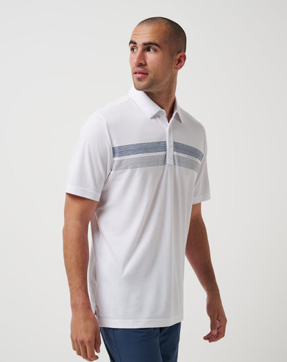 Washington Nationals Top Recruit Polo White | Travis Mathew Signature
