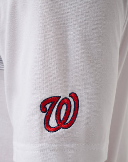 Washington Nationals Top Recruit Polo White | Travis Mathew Signature