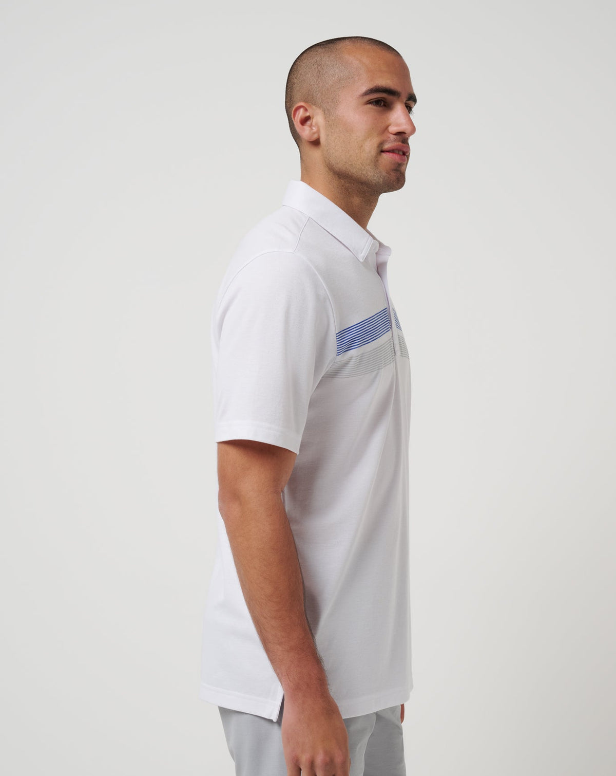 Cincinatti Reds Top Recruit Polo White | Travis Mathew Popular