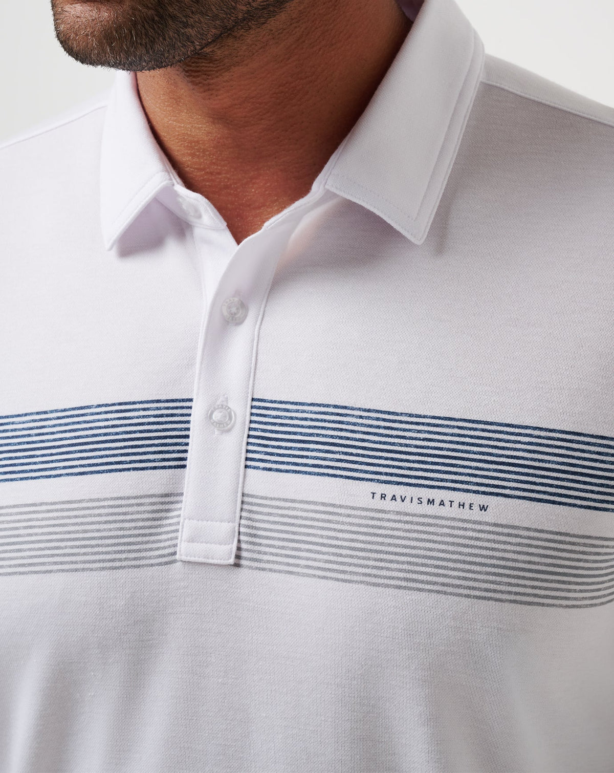 St Louis Cardinals Top Recruit Polo White | Travis Mathew Signature