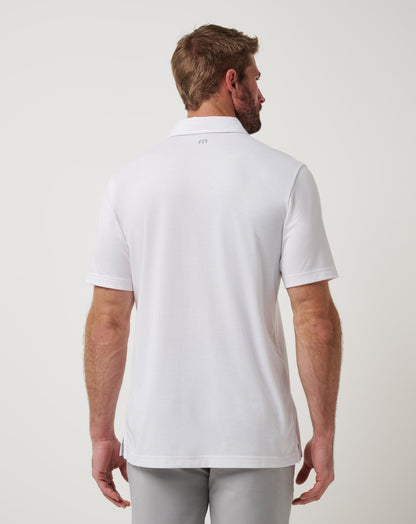 Atlanta Braves Top Recruit Polo White | Travis Mathew Great Value