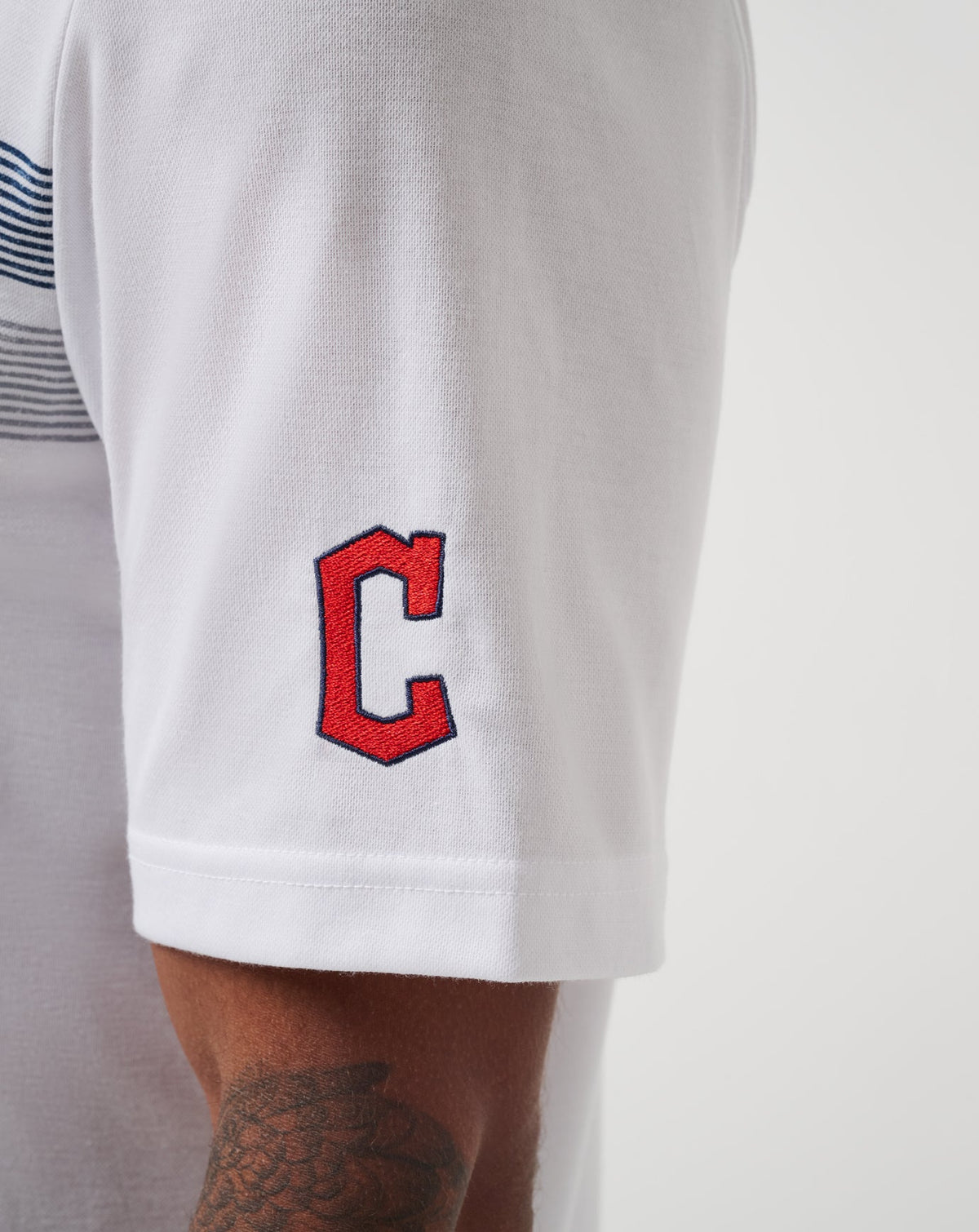 Cleveland Guardians Top Recruit Polo White | Travis Mathew Best Seller