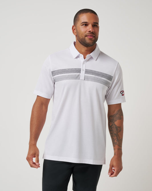 Arizona Diamondbacks Top Recruit Polo White | Travis Mathew Popular