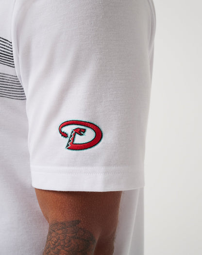 Arizona Diamondbacks Top Recruit Polo White | Travis Mathew Popular
