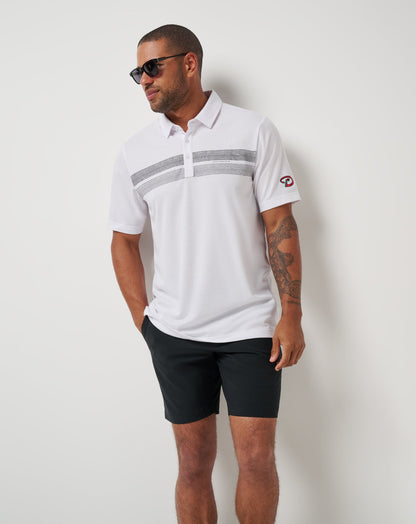 Arizona Diamondbacks Top Recruit Polo White | Travis Mathew Popular