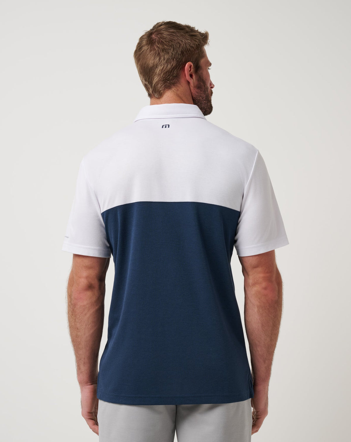 Los Angeles Angels Home Run Leader Polo White/Navy | Travis Mathew Hot Sale
