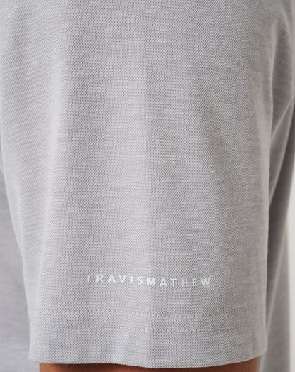 Texas Rangers Playoff Pitch Polo Heather Grey | Travis Mathew Deals