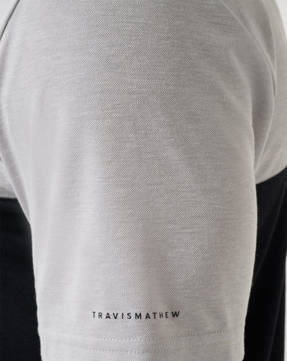 New York Mets Home Run Leader Polo Heather Grey/Black | Travis Mathew Great Value