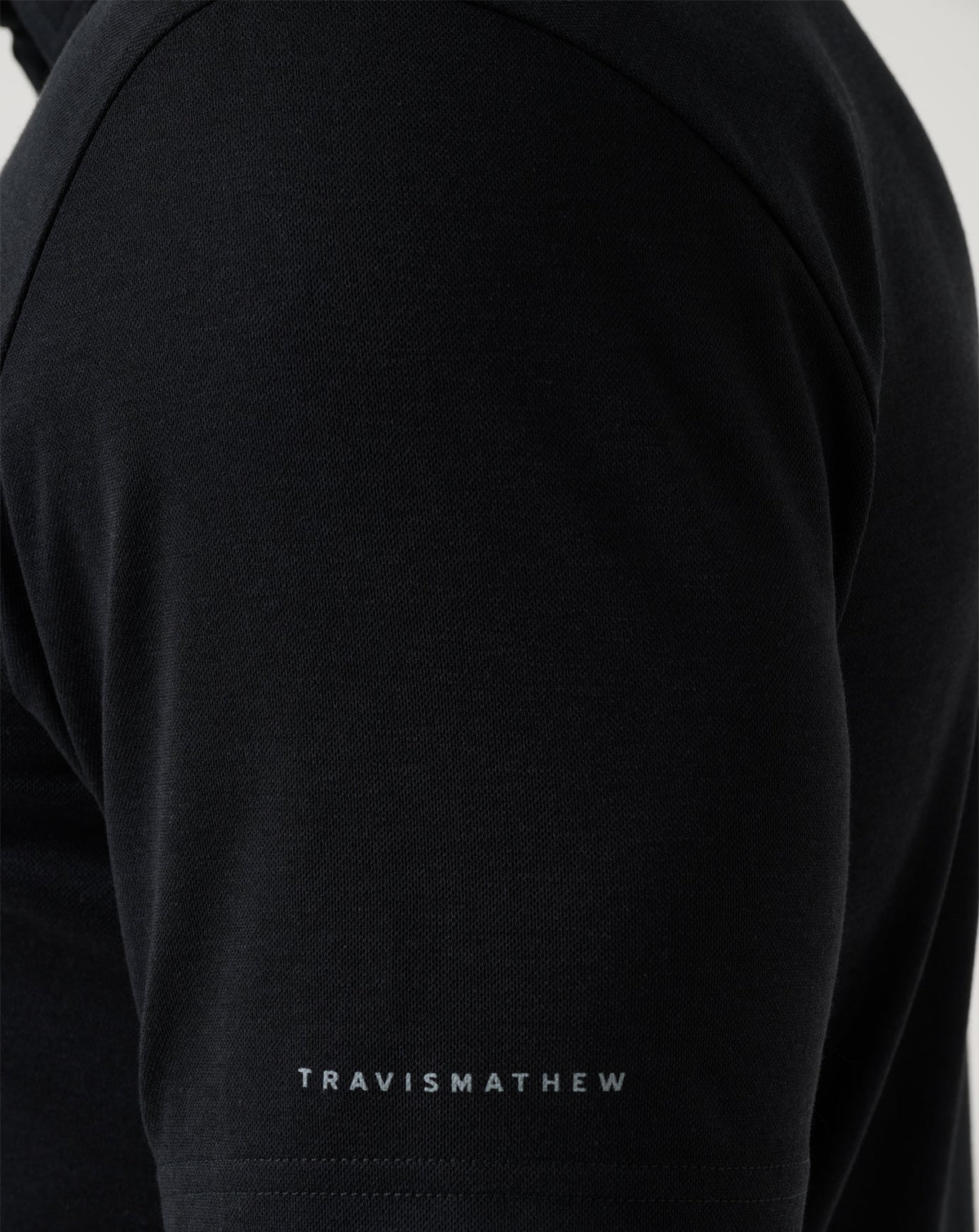 Baltimore Orioles Playoff Pitch Polo Black | Travis Mathew Essential