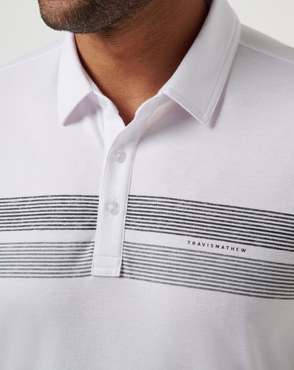 Baltimore Orioles Top Recruit Polo White | Travis Mathew Hot Sale