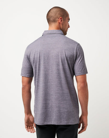 USC The Heater Polo Heather Microchip | Travis Mathew Featured