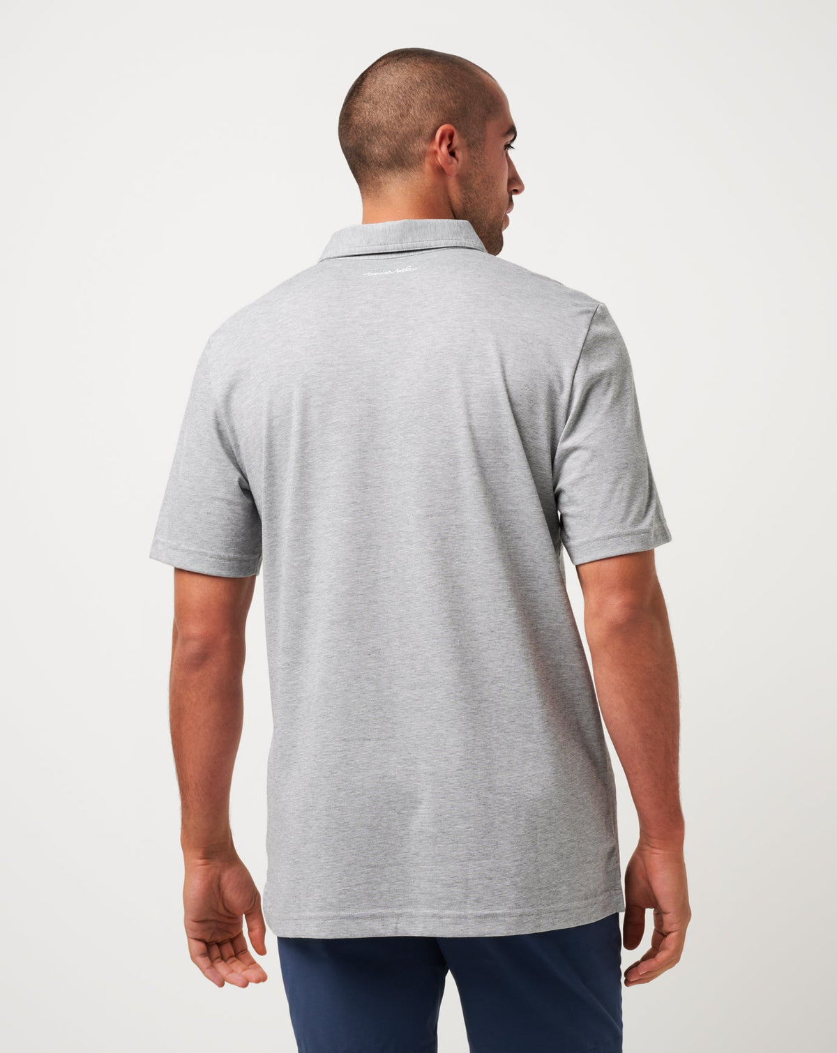 Texas Rangers The Zinna Polo Heather Grey | Travis Mathew Special Offer