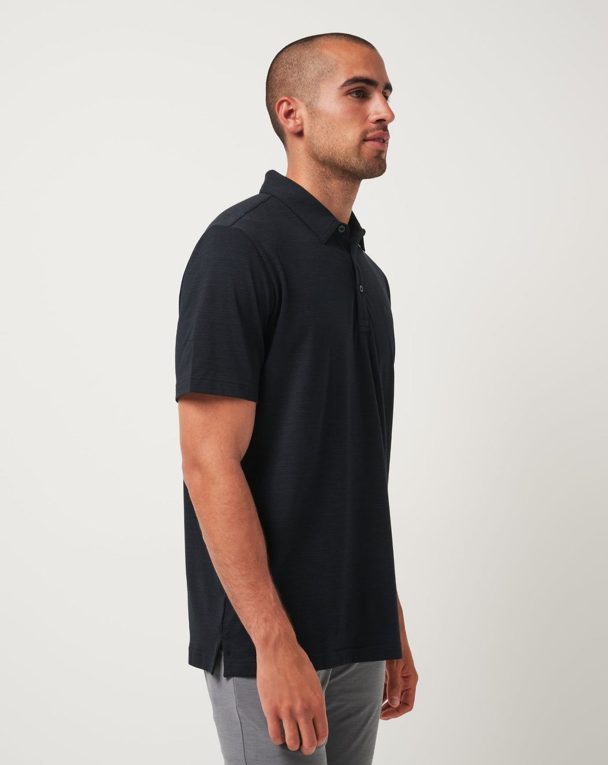Arizona Diamondbacks The Heater Polo Black | Travis Mathew Classic