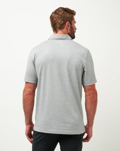San Francisco Giants The Zinna Polo Heather Grey | Travis Mathew Trusted