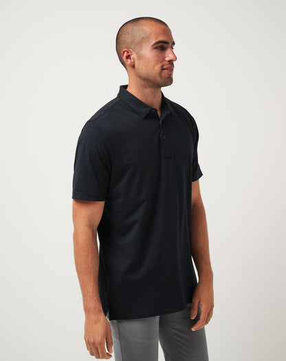 San Francisco Giants The Heater Polo Black | Travis Mathew Hot Sale