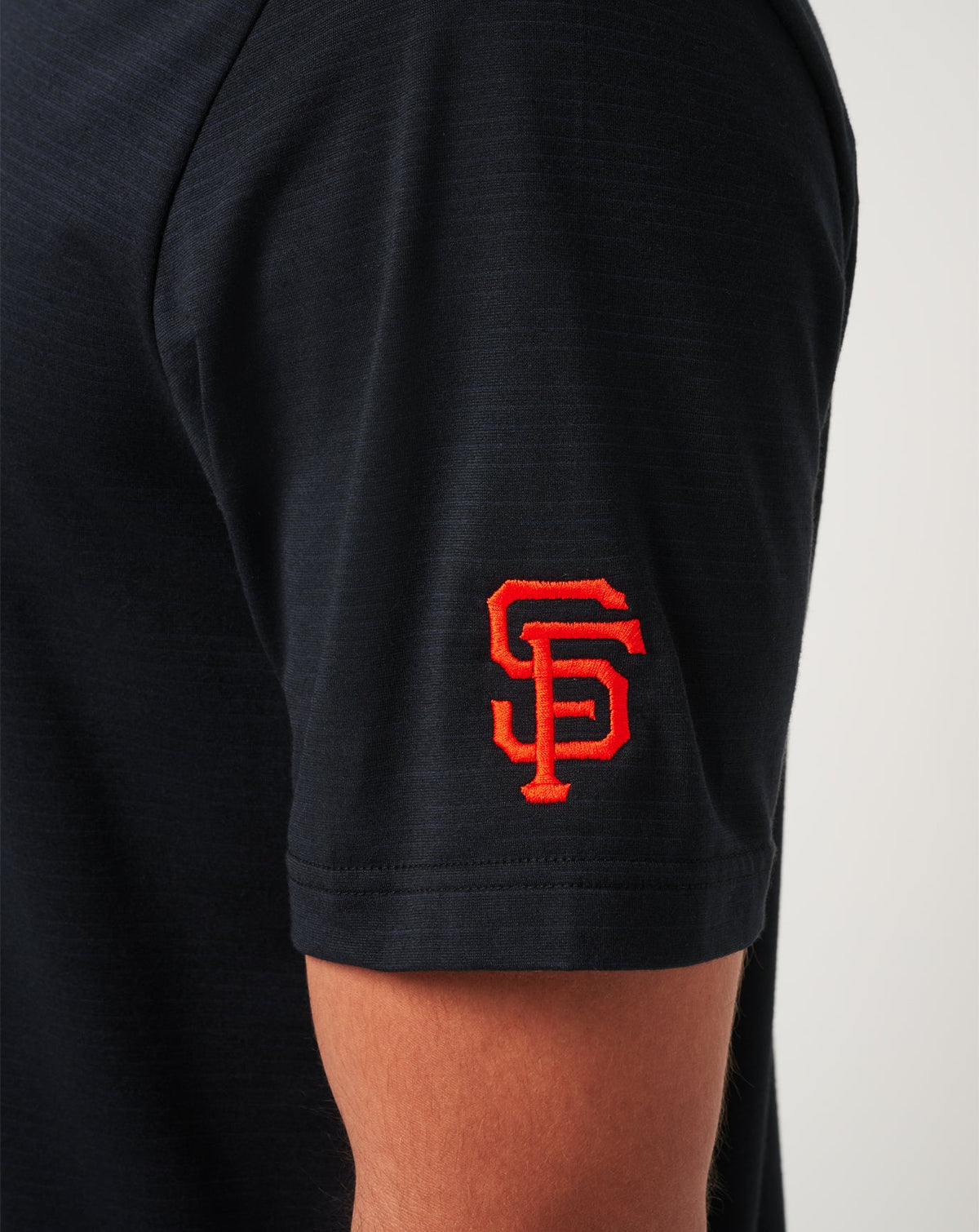 San Francisco Giants The Heater Polo Black | Travis Mathew Hot Sale