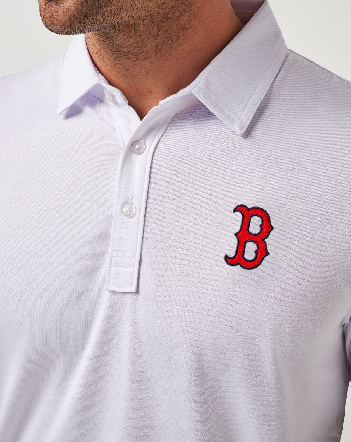 Boston Red Sox The Zinna Polo White | Travis Mathew Deals