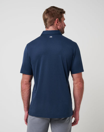 Minnesota Twins Playoff Pitch Polo Navy | Travis Mathew Classic