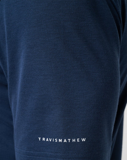 Minnesota Twins Playoff Pitch Polo Navy | Travis Mathew Classic