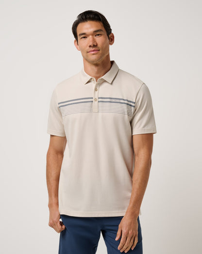 Cathedral Polo Moonbeam | Travis Mathew New