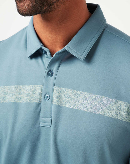 Full Flight Polo Captains Blue | Travis Mathew Latest
