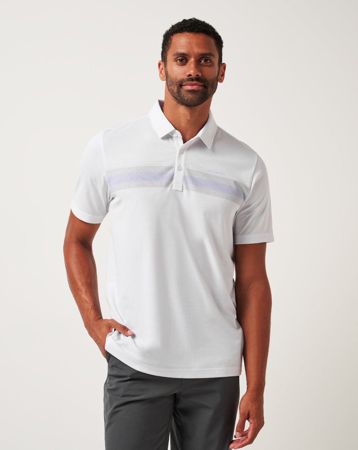 Day Pass Polo White | Travis Mathew Top Pick