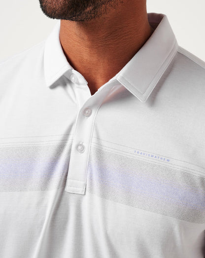 Day Pass Polo White | Travis Mathew Top Pick