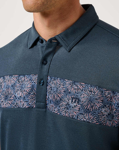 Good Good Acropolis Polo Mood Indigo/Vintage Indigo | Travis Mathew Smart Buy