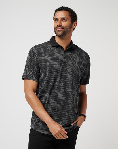 Study Abroad Polo Black | Travis Mathew Classic