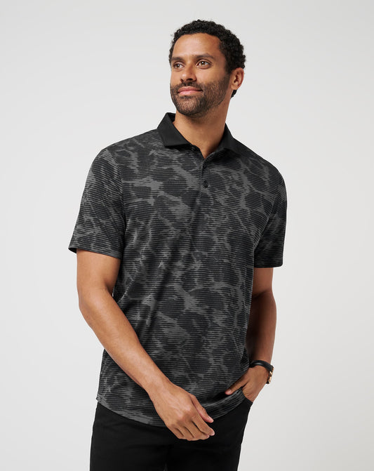 Study Abroad Polo Black | Travis Mathew Classic