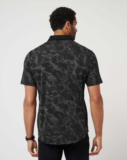Study Abroad Polo Black | Travis Mathew Classic