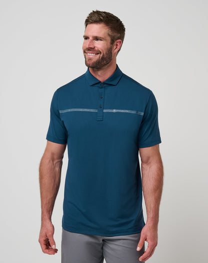 Heater Pro Chest Stripe Polo Titan | Travis Mathew Value