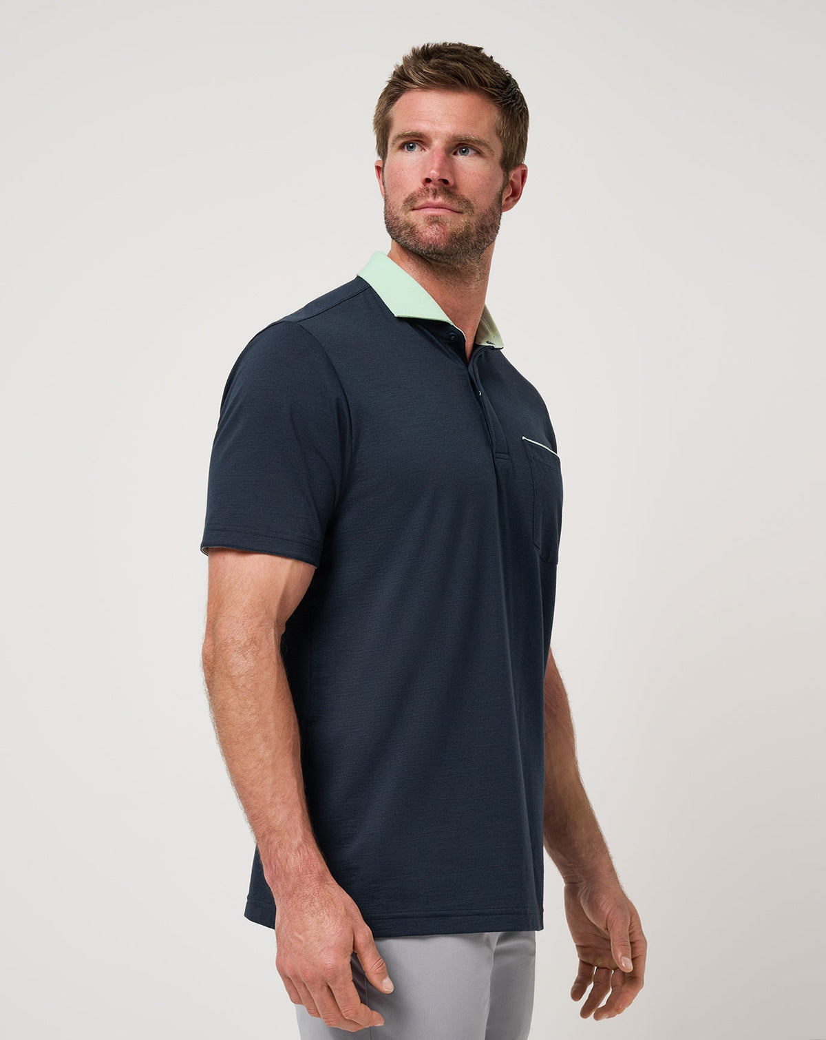 Fairway To Heaven Polo Total Eclipse | Travis Mathew Sale