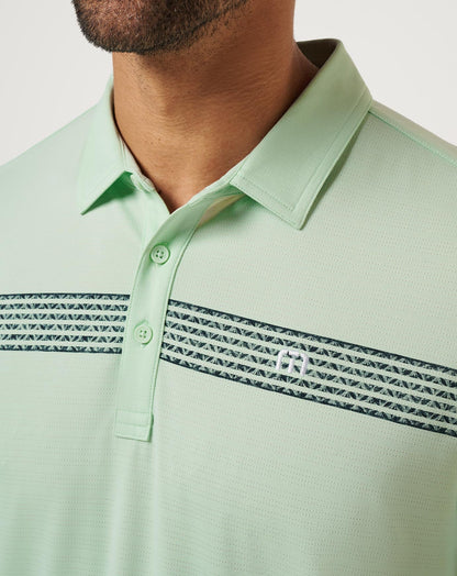 River Boat Cruise Polo Aqua Foam | Travis Mathew Value