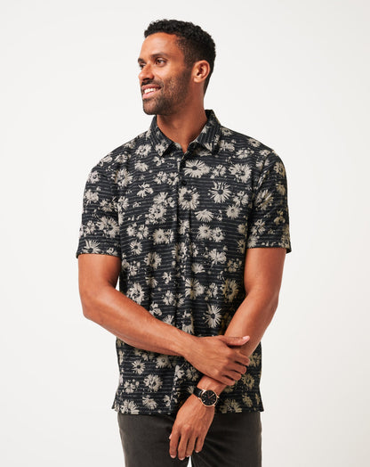 Shaded Grove Polo Black | Travis Mathew New