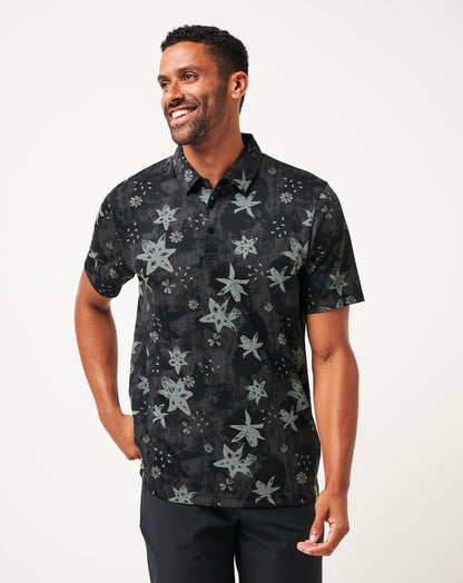 Trek Tide Polo Black | Travis Mathew Premium