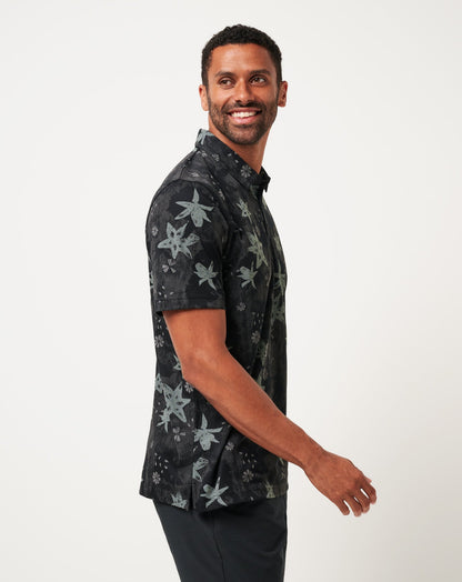 Trek Tide Polo Black | Travis Mathew Premium