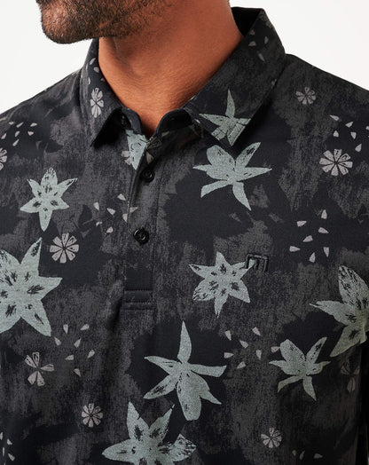 Trek Tide Polo Black | Travis Mathew Premium