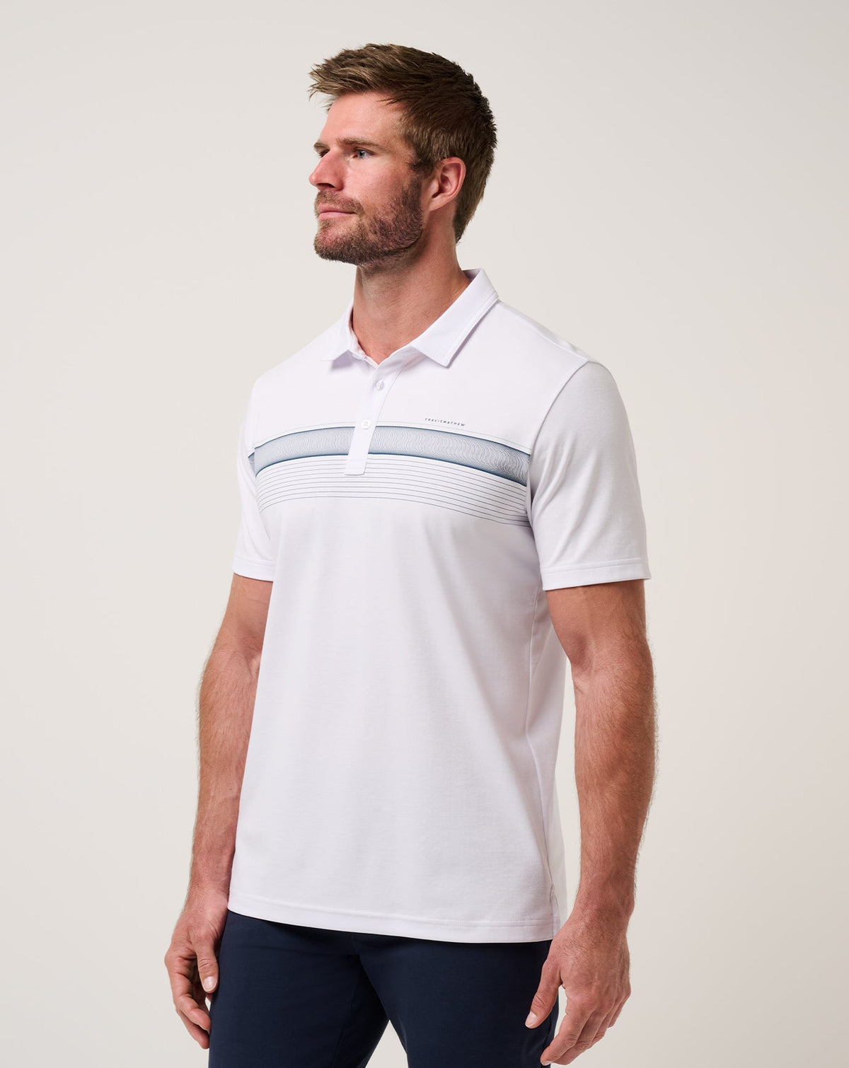 Perfect View Polo White | Travis Mathew Premium