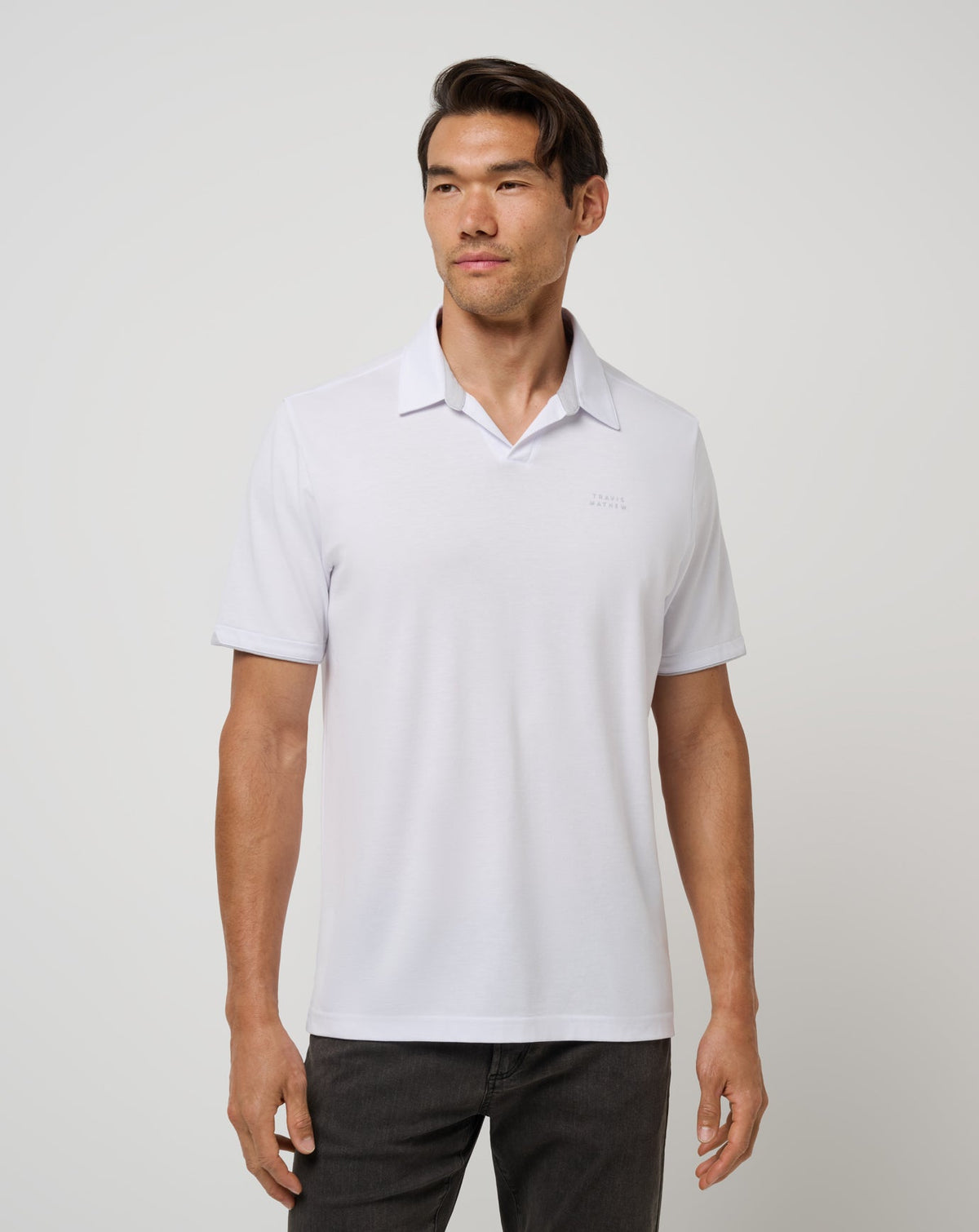 Late At Night Polo White | Travis Mathew Trusted